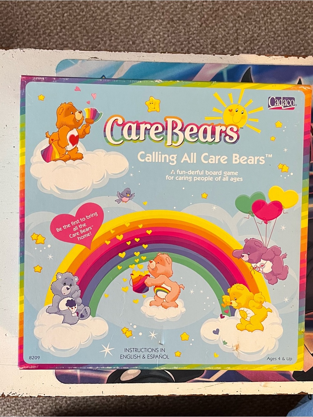 Care Bears Calling All Care Bears Board Game